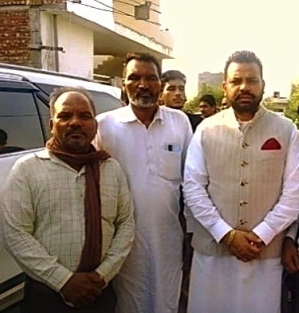 Pastor Prakash Singh (L), Pastor Puran Shafri (center) and Jatinder Masih Gaurav of the Punjab State Minority Commission.