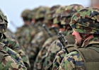 Members of the Swiss armed forces.