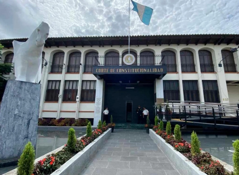 The Constitutional Court building in Guatemala City