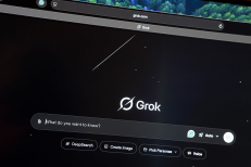MIAMI, FLORIDA - JANUARY 26: In this photo illustration, the Grok website is seen on a computer screen on January 26, 2026 in Miami, Florida.