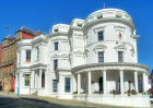 The House of Keys building in Douglas, seat of the Isle of Mans parliament.