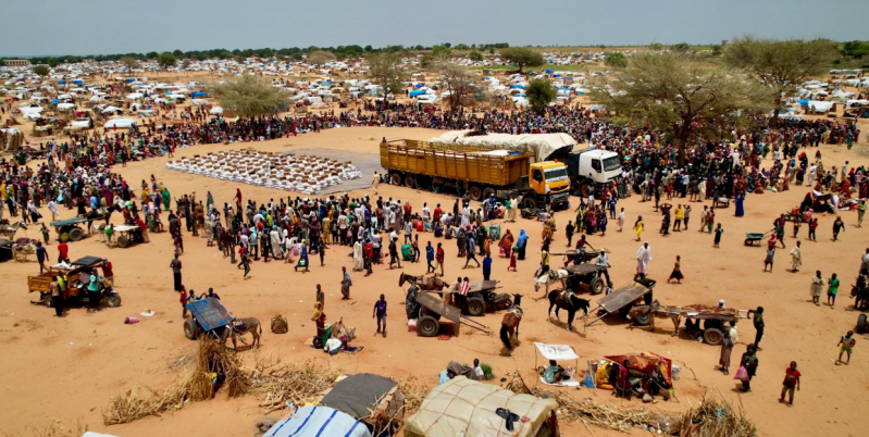 Sudanese refugees in Chad
