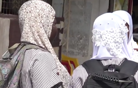 Students wearing Hijab in Ghana