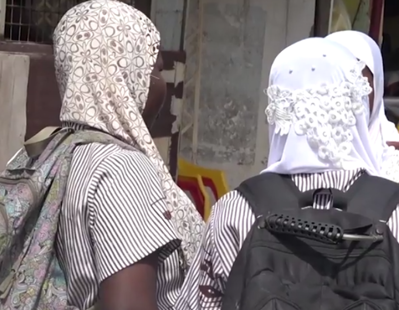 Students wearing Hijab in Ghana