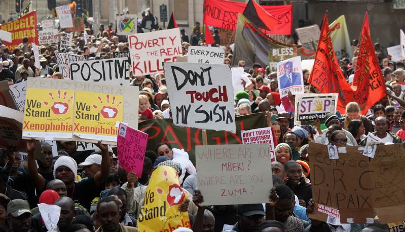 Anti-Xenophobia Protest