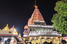 Mahakaleshwar Temple, dedicated to Hindu god Shiva in Ujjain, Madhya Pradesh, India.