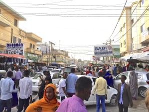 Street in Hargeisa, capital of Somaliland.