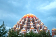 The 99-dome mosque in Makassar, South Sulawesi Province, Indonesia.