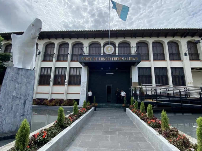 Guatemalas Constitutional Court building in Guatemala City, where the Lambda Association filed a challenge to the Civil Codes definition of marriage.