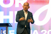 Pastor Wayne Chen, director of Radius Asia, addresses delegates during the opening night of the Arise Asia 2026 Congress in Manila, Philippines, July 27, 2026.