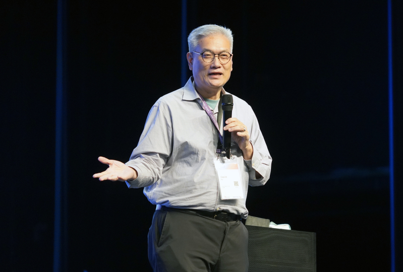 Rev. Dr. David Ro, co-founder and executive director of Arise Asia, speaks during the evening session of the Arise Asia 2026 Congress at Christs Commission Fellowship Central in Manila, Philippines, July 30, 2026.