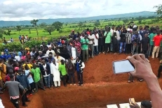 Aug. 1 funeral held for Christians killed in Naridon village, Kauru County, Kaduna state, Nigeria on July 26, 2026.