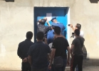 Sealing of Tafath church in Tizi-Ouzou, Algeria on Oct. 16, 2019.