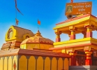 Hindu temple Kalika Devi in Ramtek, Maharashtra, India, also known as Kalanka Devi mandir.