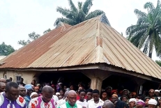 Burial service for Christian youth leader Filibus Usman Kuje on Aug, 10, 2026 in Amaha village, Kokona County, Nasarawa state, Nigeria.