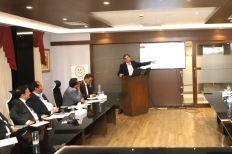 Supreme Court Advocate Saqib Jillani speaks on forced conversion and child marriage at workshop in Multan, Pakistan that took place on Aug. 21-22, 2026.