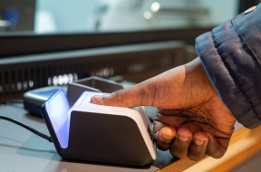 Fingerprint scan