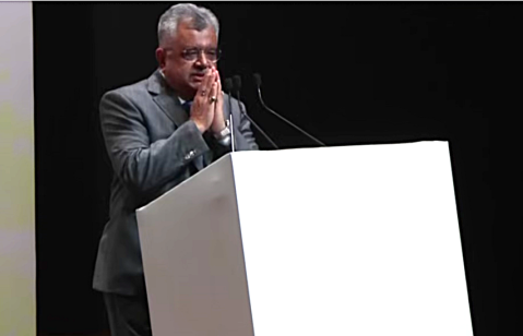 Solicitor General Tushar Mehta of India at recent book launch.
