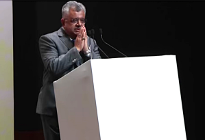 Solicitor General Tushar Mehta of India at recent book launch.