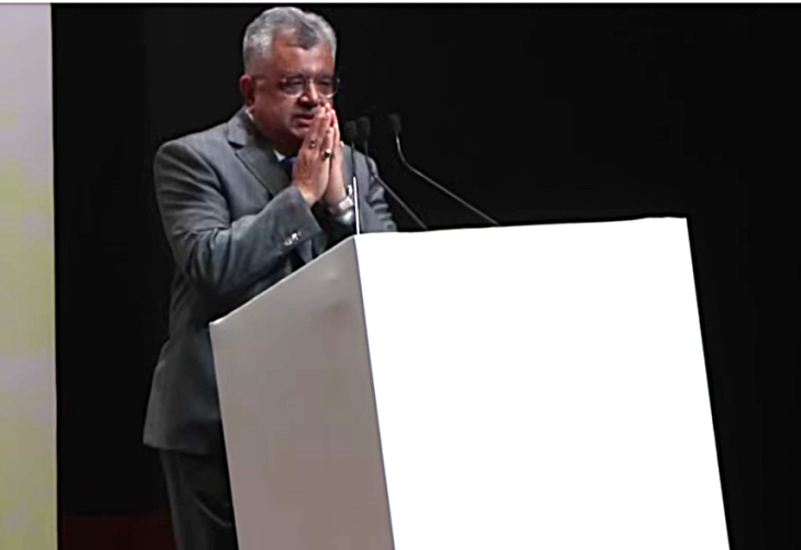 Solicitor General Tushar Mehta of India at recent book launch.