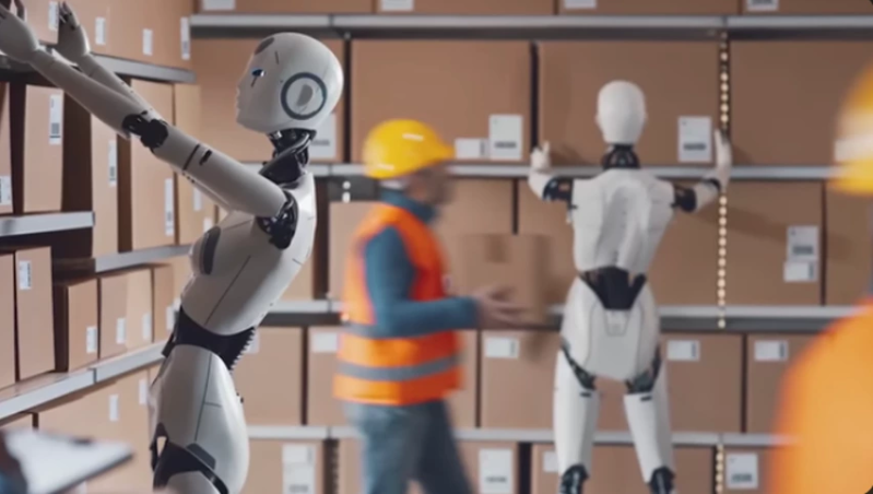 Does interacting with AI make people act more like robots? Researchers say yes