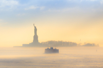 The Statue of Liberty stands in New York Harbor, long a symbol of refuge for those fleeing persecution, its pedestal bearing Emma Lazarus’ sonnet welcoming immigrants through a “golden door.” Fiscal Year 2026 will likely close Sept. 30 with no persecuted