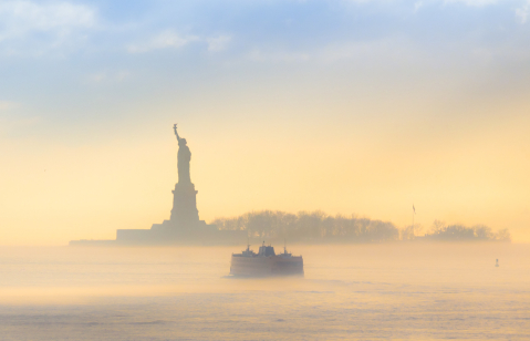 The Statue of Liberty stands in New York Harbor, long a symbol of refuge for those fleeing persecution, its pedestal bearing Emma Lazarus’ sonnet welcoming immigrants through a “golden door.” Fiscal Year 2026 will likely close Sept. 30 with no persecuted