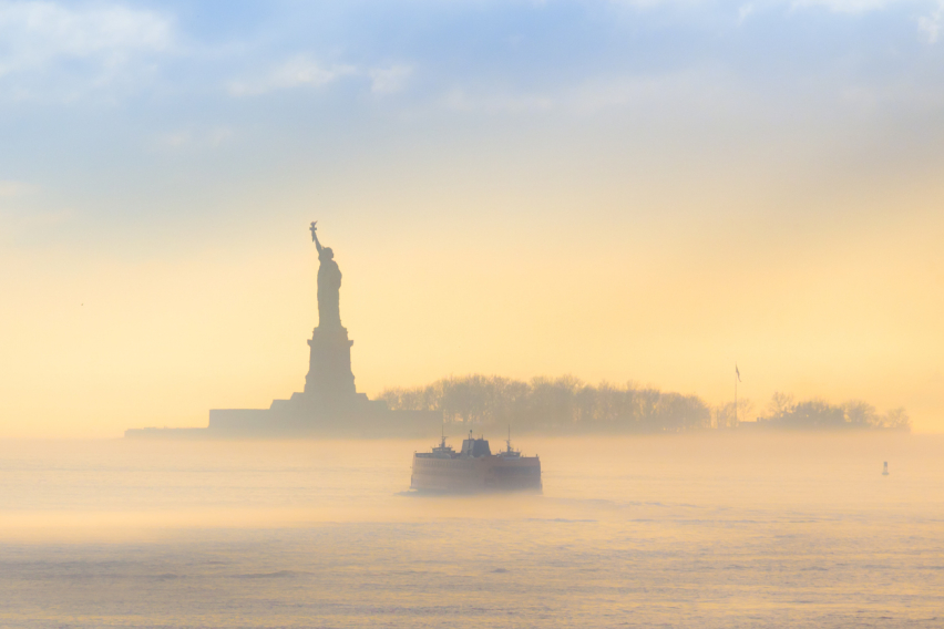 The Statue of Liberty stands in New York Harbor, long a symbol of refuge for those fleeing persecution, its pedestal bearing Emma Lazarus’ sonnet welcoming immigrants through a “golden door.” Fiscal Year 2026 will likely close Sept. 30 with no persecuted
