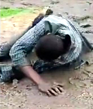 Kibirige Abumusa after sons beat him on Aug. 9, 2026 for accepting Christ in Uganda.