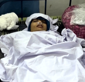 Body of Saba Mehboob after Sept. 3, 2026 shooting.