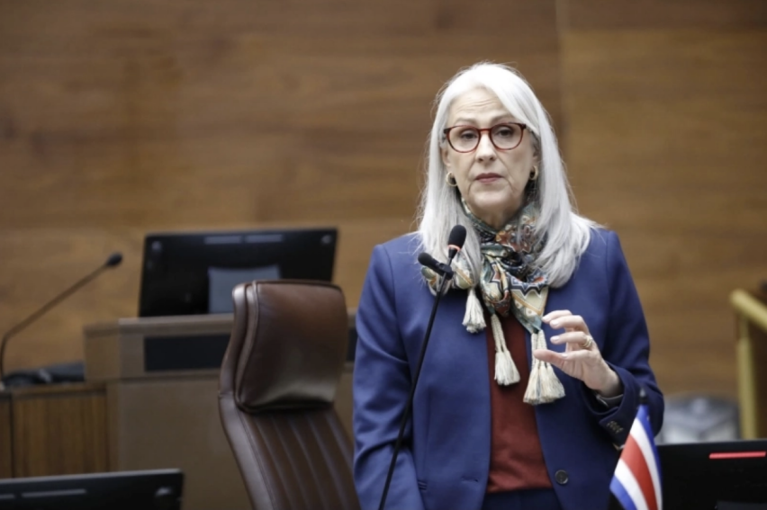 Opposition lawmaker Abril Gordienko.