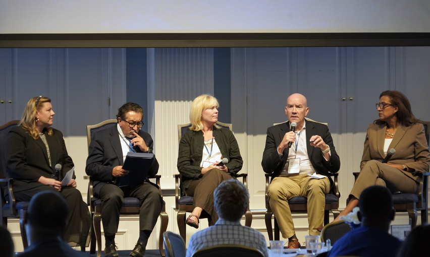 Panel discussion on religious nationalism at the Global Religious Freedom Gathering in Dallas on Sept. 29, 2026.