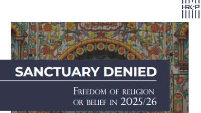 Freedom of religion and belief report by Human Rights Commission of Pakistan.