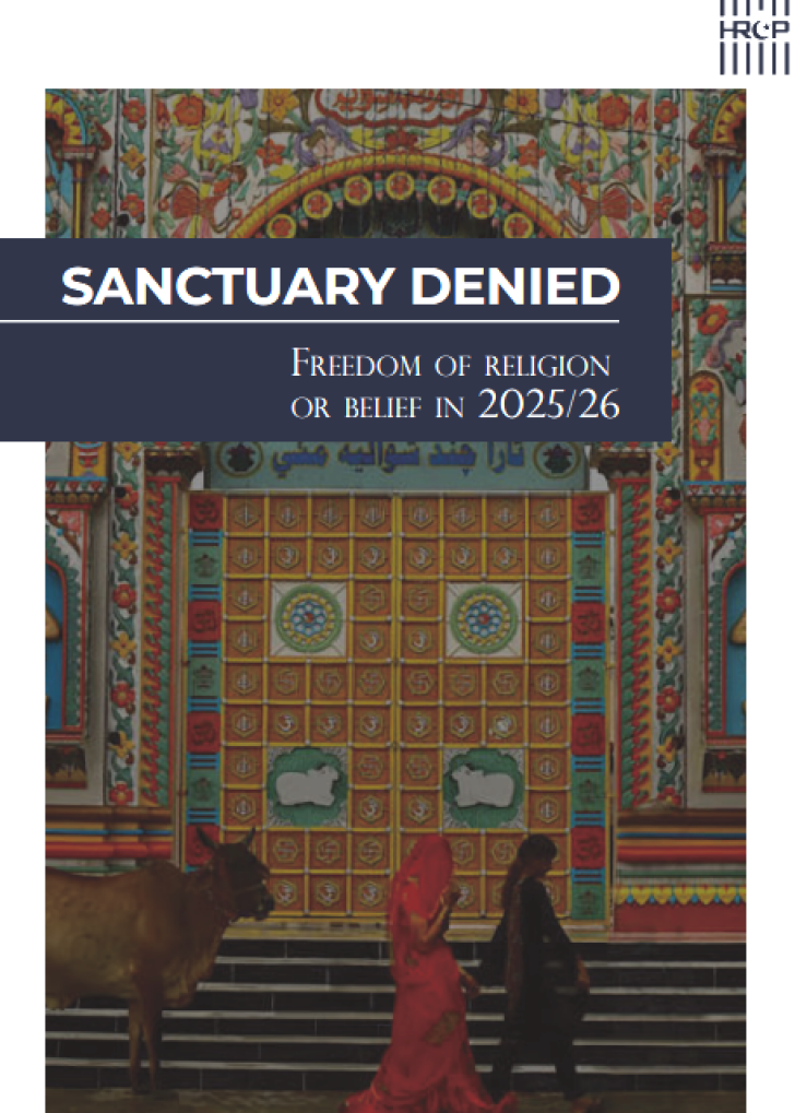 Freedom of religion and belief report by Human Rights Commission of Pakistan.