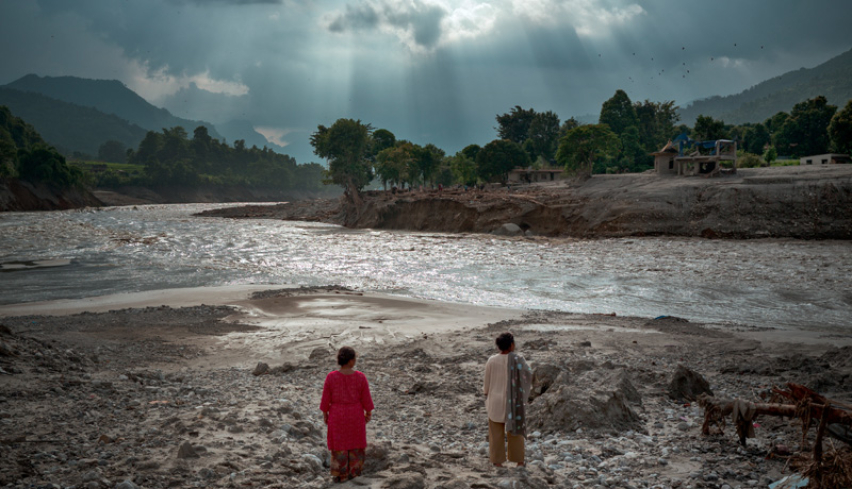Nepal flooding aftermath