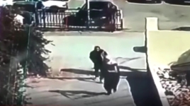 Gunmen attack Greek Orthodox church site in Hmood, Karak Province, Jordan on Oct. 23, 2026 in CCT recording on CNN.