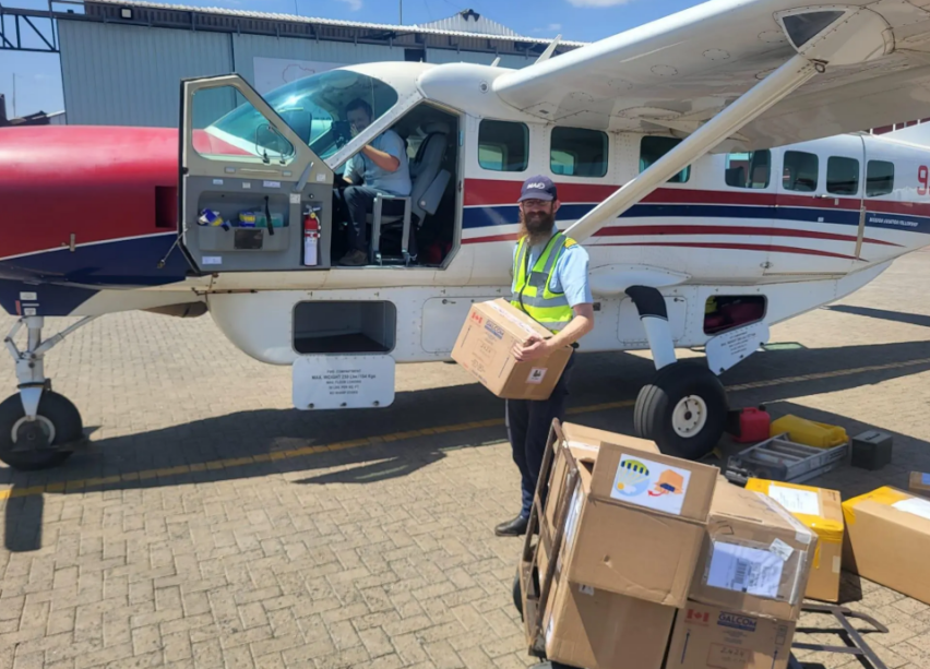 MAF radio devices to DR Congo
