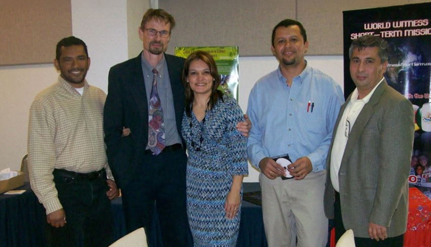 Nydia with ministry colleagues in Rio Grande Bible School