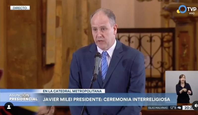 Representative of Evangelicals Among Faith Leaders Praying for New Argentinian President