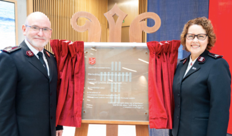 Salvation Army opens new UK and Ireland headquarters
