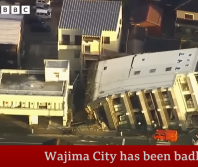 Powerful earthquakes kill at least 62, destroy hundreds of homes, buildings in Japan