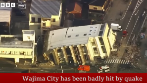 Powerful earthquakes kill at least 62, destroy hundreds of homes, buildings in Japan