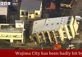 Powerful earthquakes kill at least 62, destroy hundreds of homes, buildings in Japan