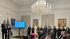 Hungarian official touts country's quest to 'implement the social teachings of the Bible'