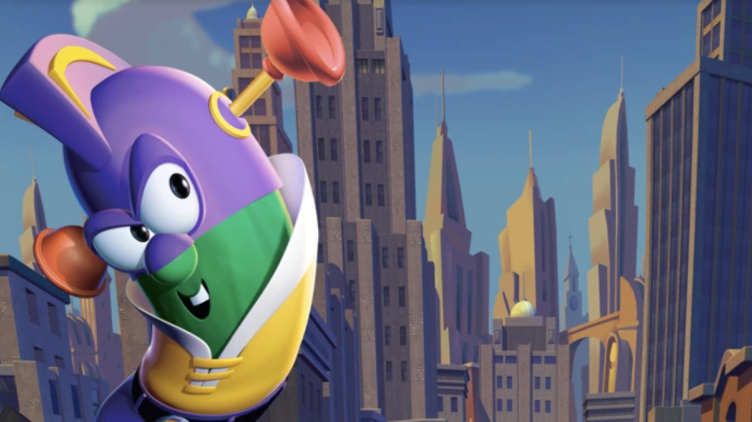 VeggieTales' cucumber star LarryBoy to get his own faith-based feature film in 2026