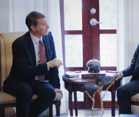 Evangelist Andres Palau meets with the President of Panama in lead up to Palau Festival