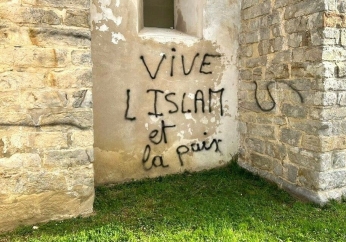 Islamist defacing of Christian sites shocks French villagers