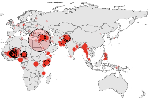 Africa surpasses Middle East as the epicenter of terrorism, according to 2024 global index