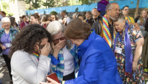 United Methodist Church drops decades-old ban on ordaining LGBT clergy without debate