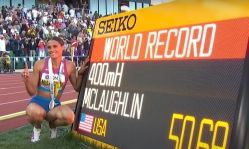 Sydney McLaughlin-Levrone declares 'anything is possible in Christ' after breaking world record